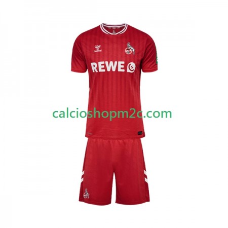 FC Köln Bambino Maglia Trasferta 2025/2026 Manica Corta